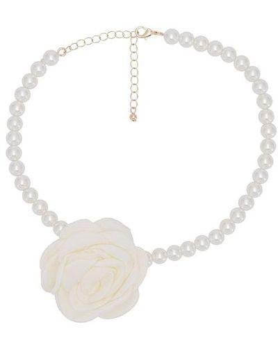 Lovers + Friends Zosia Necklace - White