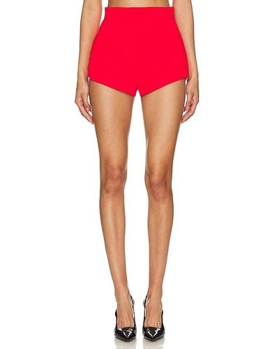 Amanda Uprichard X Revolve Kelso Shorts - Red