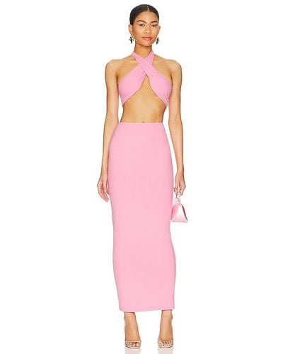 superdown Kainda Skirt Set - Pink