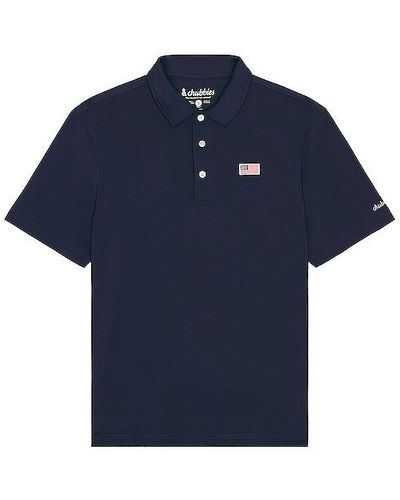 Chubbies The Out Of The Blue Performance Polo Shirt