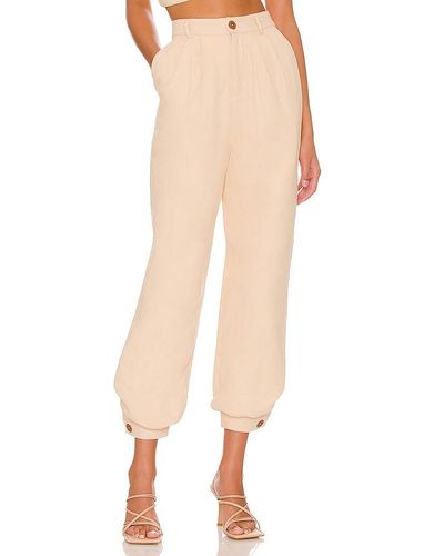 Lovers + Friends Kacey Pant - Natural