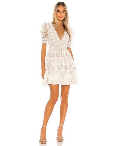 Bronx and Banco Megan Mini Dress - White