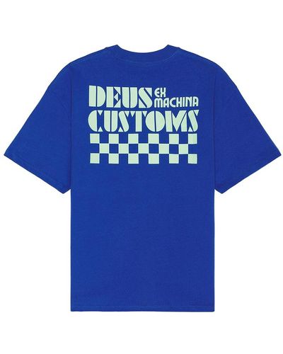 Deus Ex Machina Tシャツ - ブルー