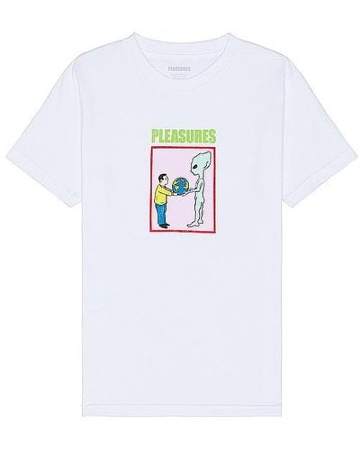 Pleasures Gift t-shirt - Blanco
