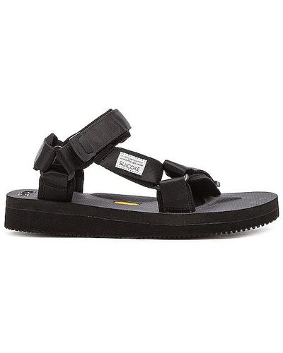 Suicoke Depa-v2 Velcro-strap Sandals - Multicolour