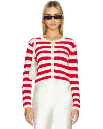 L'academie By Marianna Valerie Cardigan - Red