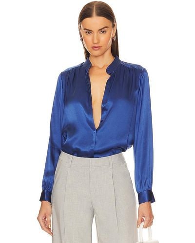 L'Agence Bianca Blouse - Bleu