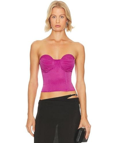 Anna October TOP BUSTIER RAYA - Rose