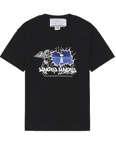JUNGLES JUNGLES Camiseta - Negro