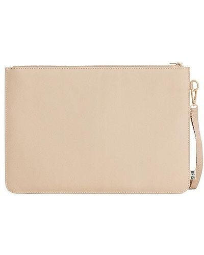 BEIS The Ics Laptop Pouch - Natural