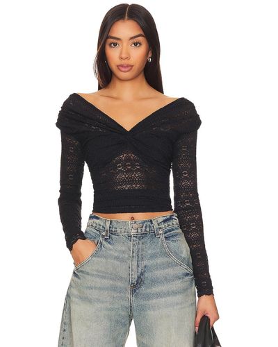 Free People Hold Me Closer トップ - ブラック