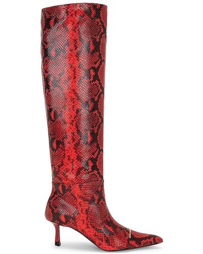 Alexander Wang Viola 65 Slouch Boot - Red