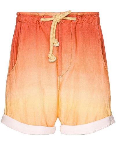 Isabel Marant Sunset Tubique Shorts - Orange