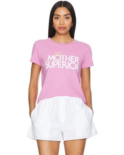 Mother T-SHIRT LIL SINFUL - Blanc