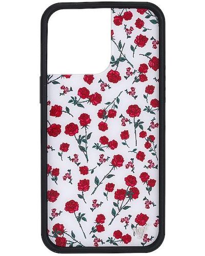 Wildflower Iphone 14 Pro Max Case - Red