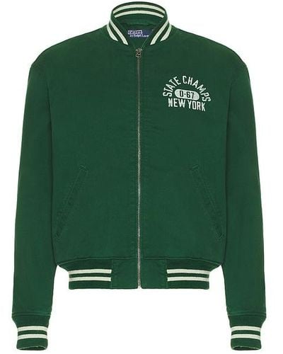 Polo Ralph Lauren Athletic Club Bomber Jacket - Green