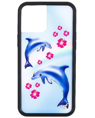 Wildflower Iphone 12/12 Pro Case - Blue