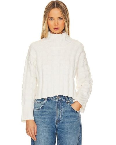 Free People PULL SOUL SEARCHER - Blanc
