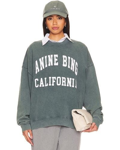 Anine Bing Miles Sweatshirt - Blue