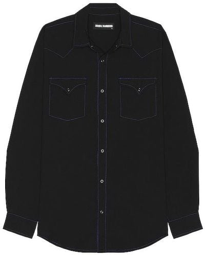 DOUBLE RAINBOUU West World Shirt - Black