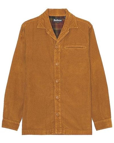 Barbour Casswell Overshirt - Brown