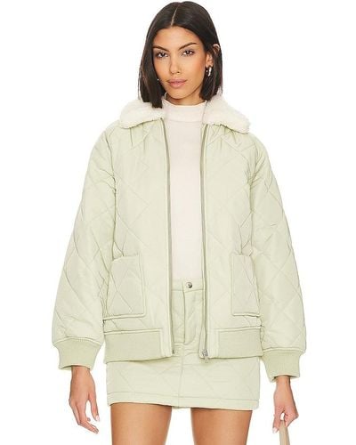 Lovers + Friends X Rachel Evie Quilted Jacket - Natural