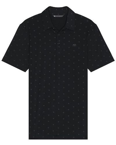 Travis Mathew Beach Pit Polo Shirt - Black