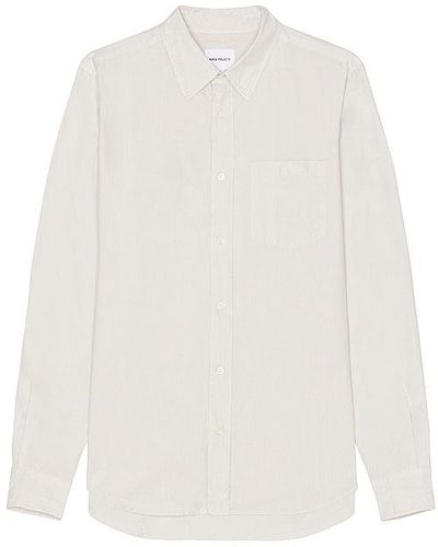 Norse Projects Osvald Cotton Shirt - White