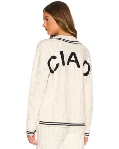 LPA Ciao Cable V Neck Sweater - ナチュラル