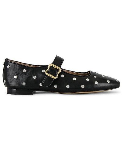 Sam Edelman Michaela Stud Flat - Black