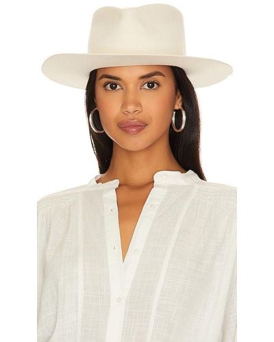 Gladys Tamez Millinery Clement Hat - White