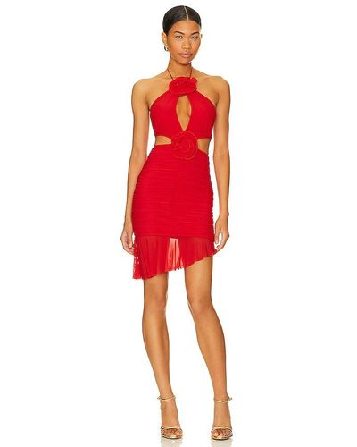 MAJORELLE Yesenia Mini Dress - Red