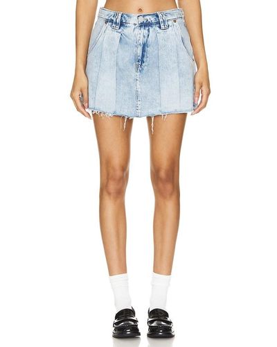 Blank NYC Guest Star Skirt - Blue