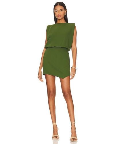 Amanda Uprichard Aisling Mini Dress - Green