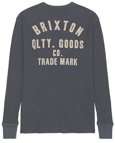 Brixton Woodburn Long Sleeve Thermal - Black