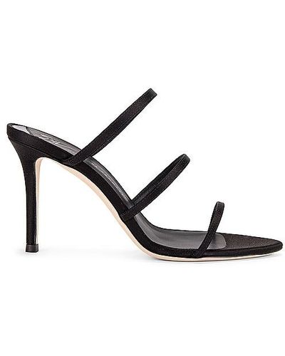 Giuseppe Zanotti Clandestino 90 Sandal - Black