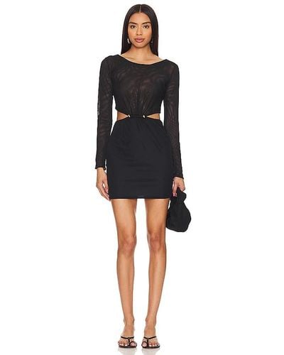 ViX Naya Short Dress - Black