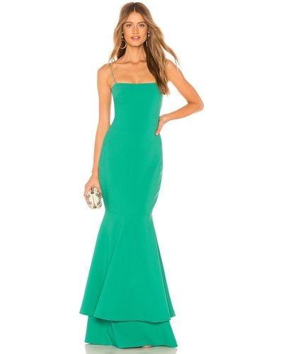 Likely Aurora Gown - Green