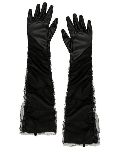 Lamarque Marilyn Gloves - Black