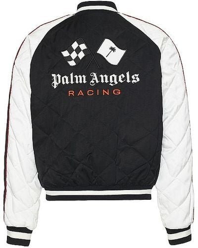 Palm Angels X Formula 1 Racing Souvenir Jacket - Black