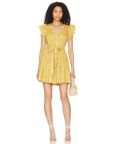Cleobella Zia Mini Dress - Yellow