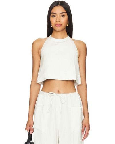 Lovers + Friends Tate Top - White