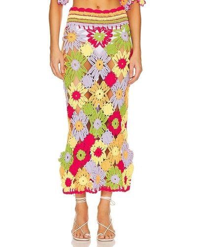 Celiab Dover Maxi Skirt - Multicolour