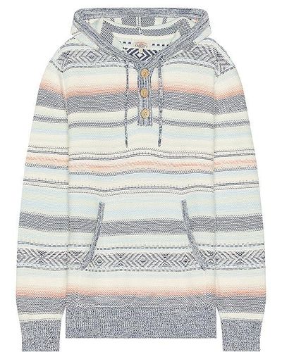 Faherty Cove Poncho Jumper - Grey