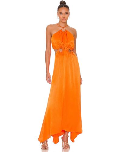 Elliatt Visitant ドレス - オレンジ
