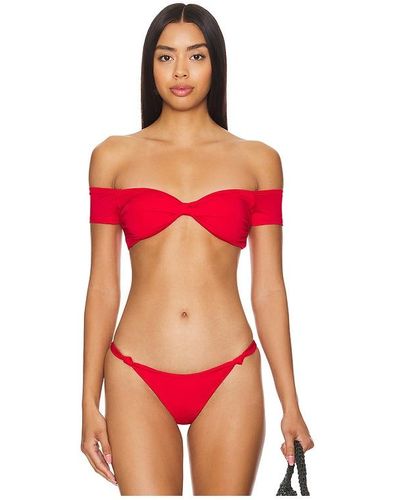 superdown Aubrey Bikini Top - Red