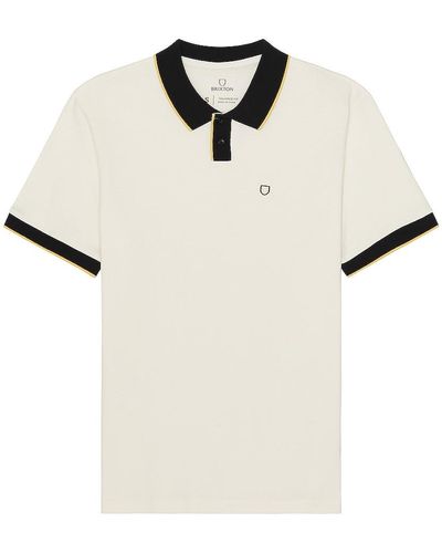 Brixton Proper Short Sleeve Polo - ホワイト