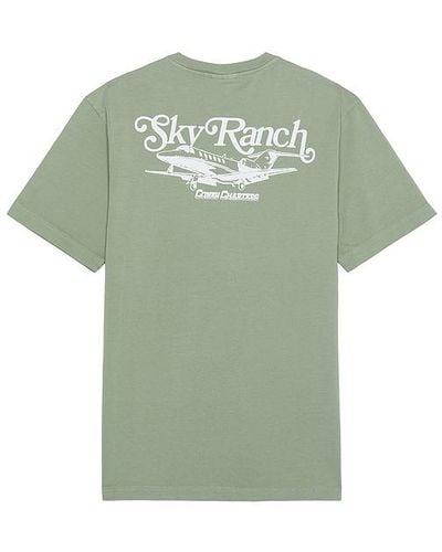 Coney Island Picnic Sky Ranch Garment Dyed Tee - Green