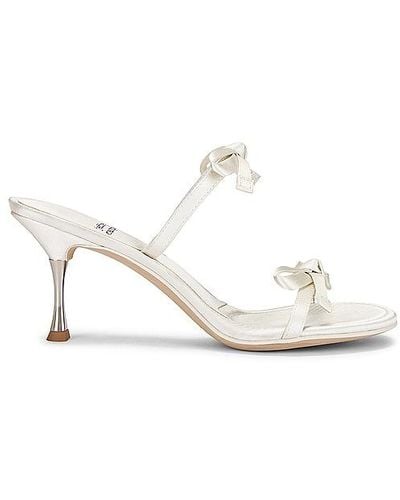 Jeffrey Campbell Bow-bow Sandal - White