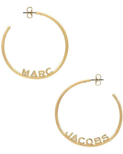 Marc Jacobs Monagram イヤリング - メタリック